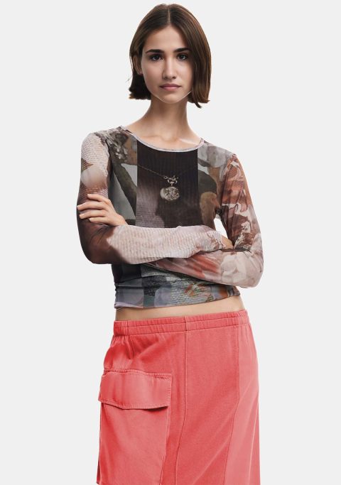 Red Cargo Skirt
